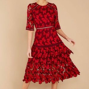 Brand New with Tags Red Dress Boutique Dress